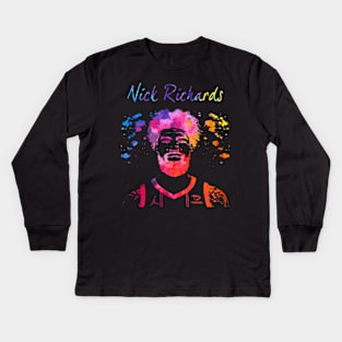 Nick Richards Kids Long Sleeve T-Shirt